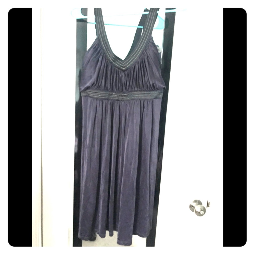 BCBGMaxAzria Midnight Blue Cocktail Dress